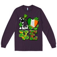 Plum Love St. Patrick's Long Sleeve Tee - OliviaCreatesArt