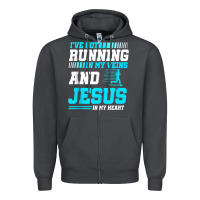 Smoke Christian Runner Half Marathon Running Race Jesus Gift Zipper Hoodie - trangStudio