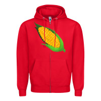 Red corn costume funny halloween party thanksgiving kids t shirt Zipper Hoodie - trangStudio