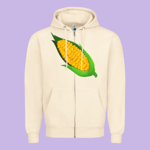 Corn Costume Funny Halloween Party Thanksgiving Kids T Shirt Zipper Hoodie Designed By Trangstudio
