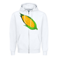 White corn costume funny halloween party thanksgiving kids t shirt Zipper Hoodie - trangStudio