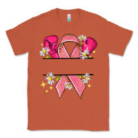 Copper Personalized Breast Cancer ribbon Classic Tee - NancyCooperArtShop