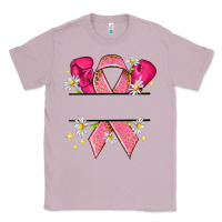 Lilac Personalized Breast Cancer ribbon Classic Tee - NancyCooperArtShop