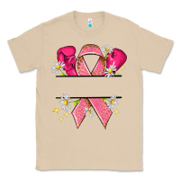 Mushroom Personalized Breast Cancer ribbon Classic Tee - NancyCooperArtShop