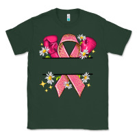 Sports Green Personalized Breast Cancer ribbon Classic Tee - NancyCooperArtShop