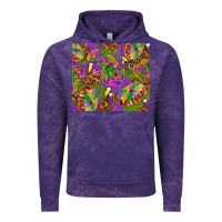 Cloud Purple Mardi Gras with crabs tumbler Vintage Hoodie - HowdyJamesFarm