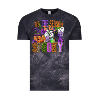 Cloud Black tis the season to be spooky Vintage Tee - CowGirlArtShop