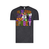 Vintage Black tis the season to be spooky Vintage Tee - CowGirlArtShop
