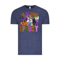 Vintage Denim tis the season to be spooky Vintage Tee - CowGirlArtShop