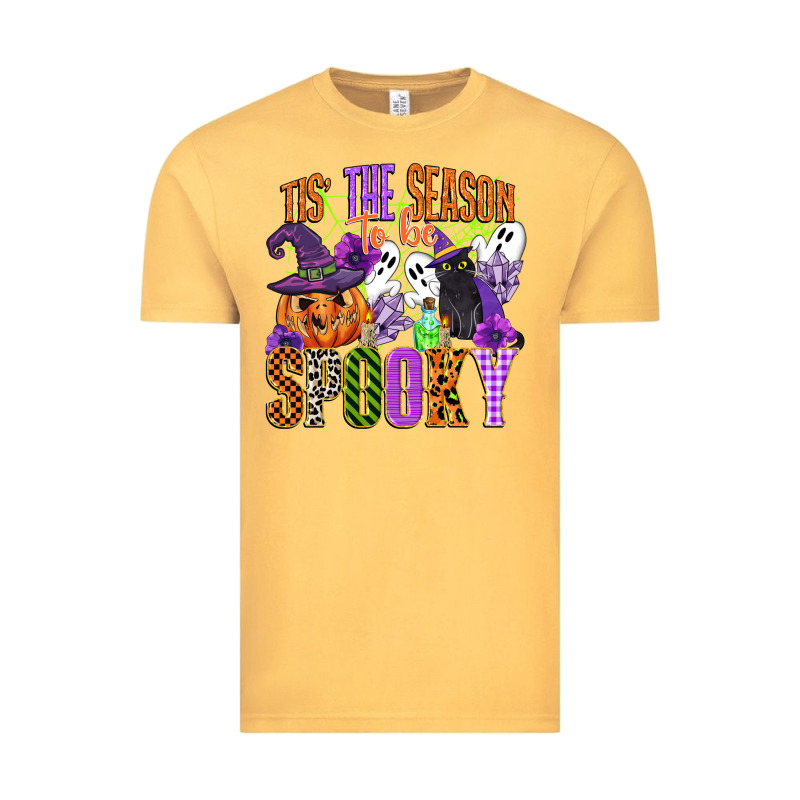 Tis The Season To Be Spooky Vintage Tee by CowGirlArtShop | Teevron