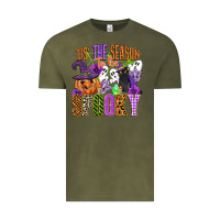 Vintage Olive tis the season to be spooky Vintage Tee - CowGirlArtShop