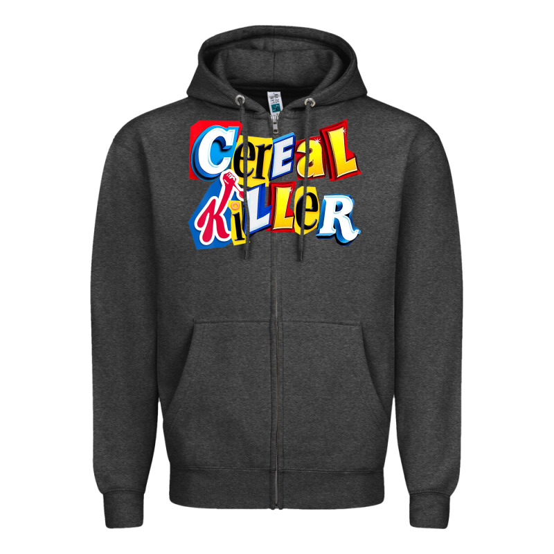 Cereal Killer For The Cereal Lovers In Your Family Zipper Hoodie by trangStudio | Teevron