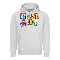 Dove Grey Cereal Killer For The Cereal Lovers In Your Family Zipper Hoodie - trangStudio