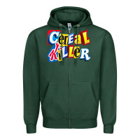 Sports Green Cereal Killer For The Cereal Lovers In Your Family Zipper Hoodie - trangStudio
