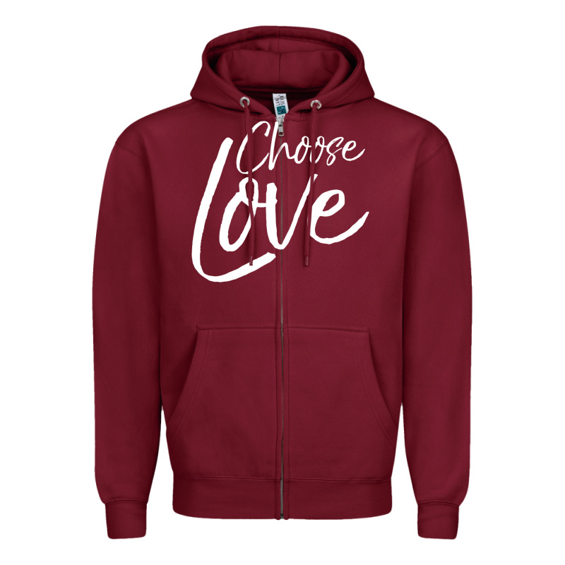 Cute Christian Joyful Gift Kid's Choose Joy Zipper Hoodie by trangStudio | Teevron