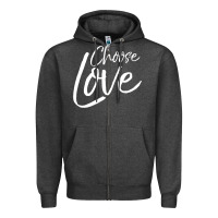 Charcoal Heather Cute Christian Joyful Gift Kid'S Choose Joy Zipper Hoodie - trangStudio