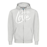 Dove Grey Cute Christian Joyful Gift Kid'S Choose Joy Zipper Hoodie - trangStudio
