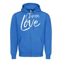 True Royal Cute Christian Joyful Gift Kid'S Choose Joy Zipper Hoodie - trangStudio