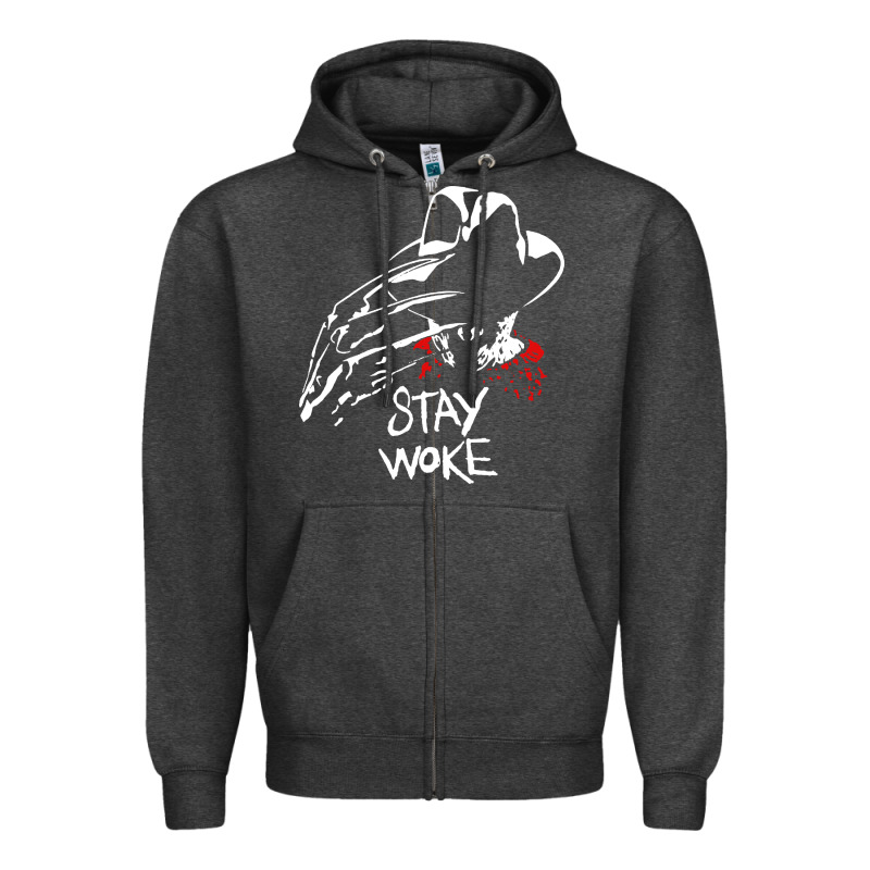 Stay Woke Freddy Krueger Zipper Hoodie by trangStudio | Teevron