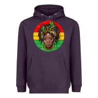 Black Women Heavyweight Hoodie | Teevron
