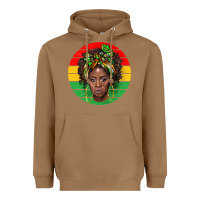 Toasted Coconut black women Heavyweight Hoodie - BarkalooDesign