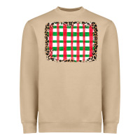 Mushroom Christmas Pattern Heavyweight Sweatshirt - CowhideDigitalArt