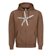 Chestnut CABO SAN LUCAS Mexico Souvenir Travel Gift Starfish Zipper Hoodie - trangStudio