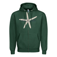 Sports Green CABO SAN LUCAS Mexico Souvenir Travel Gift Starfish Zipper Hoodie - trangStudio