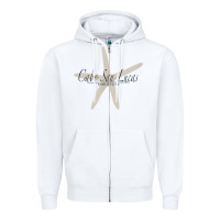 White CABO SAN LUCAS Mexico Souvenir Travel Gift Starfish Zipper Hoodie - trangStudio