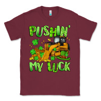 Burgundy pushin' my luck Classic Tee - Artiststas