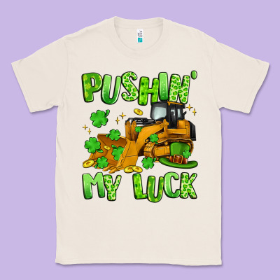 Pushin' My Luck Classic Tee Designed By Artiststas