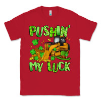 Red pushin' my luck Classic Tee - Artiststas