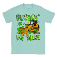 Seafoam pushin' my luck Classic Tee - Artiststas