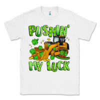 White pushin' my luck Classic Tee - Artiststas