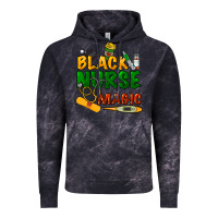 Cloud Black Black Nurse magic Vintage Hoodie - HowdyJamesFarm
