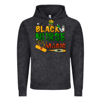 Vintage Black Black Nurse magic Vintage Hoodie - HowdyJamesFarm