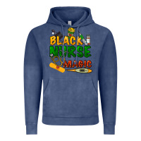 Vintage Denim Black Nurse magic Vintage Hoodie - HowdyJamesFarm