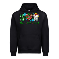 Black peace love dental for Christmas Urban Hoodie - AdoDesignShop