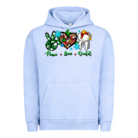 Pigment Grape Ice peace love dental for Christmas Urban Hoodie - AdoDesignShop