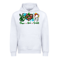 White peace love dental for Christmas Urban Hoodie - AdoDesignShop