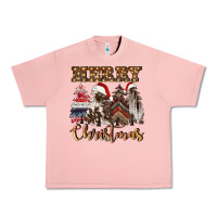 Salmon merry christmas trees Urban Heavy Tee - CowGirlArtShop