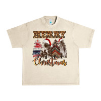 Merry Christmas Trees Urban Heavy Tee | Teevron