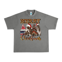 Tornado merry christmas trees Urban Heavy Tee - CowGirlArtShop