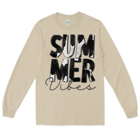 Mushroom Summer Vibes Black White Cowhide Long Sleeve Tee - CowCowDesign
