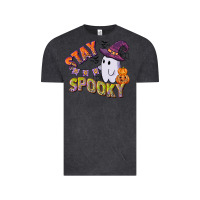 Vintage Black stay spooky Vintage Tee - CowGirlArtShop