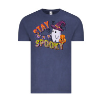 Vintage Denim stay spooky Vintage Tee - CowGirlArtShop