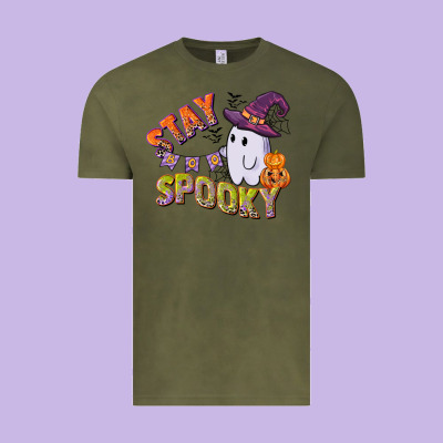 Stay Spooky Vintage Tee Designed By Cowgirlartshop