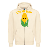 Sandshell corn t  shirt c r o p t o p t  shirt Zipper Hoodie - trangStudio