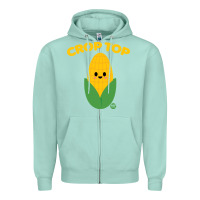 Seafoam corn t  shirt c r o p t o p t  shirt Zipper Hoodie - trangStudio