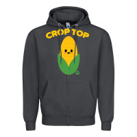 Smoke corn t  shirt c r o p t o p t  shirt Zipper Hoodie - trangStudio